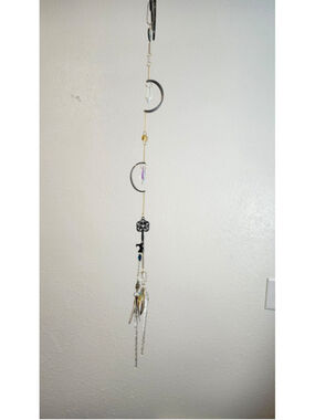 Wind chime Handmade home outdoor decor single strand